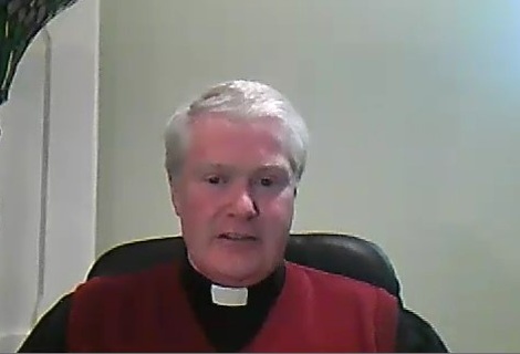 Bishop Brendan in Conversation with Fr Michael O'Shea.