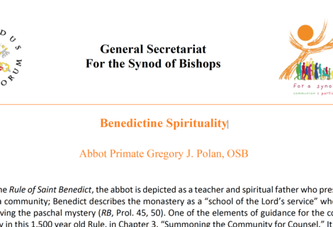 Benedictine Spirituality